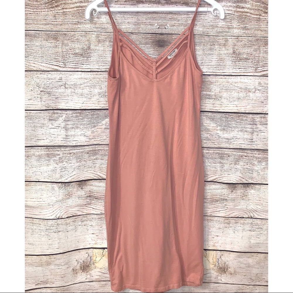 Heart & Hips - Light Pink - Size Medium - spaghetti strap Dress | Summer Dress